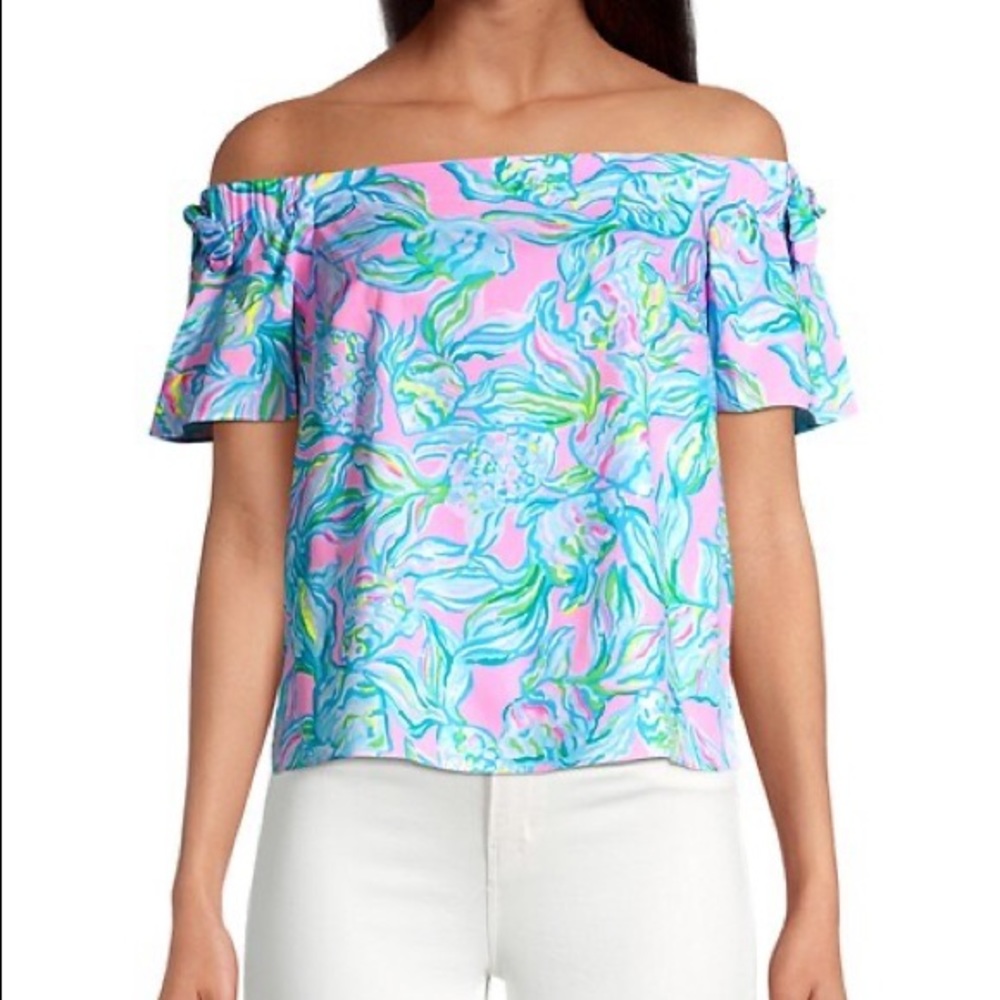 Lilly Pulitzer Tamara Top Size L NWT